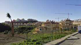 Imagen de algunos de los bloques residenciales de la urbanización Majestic Hills, en Casares.