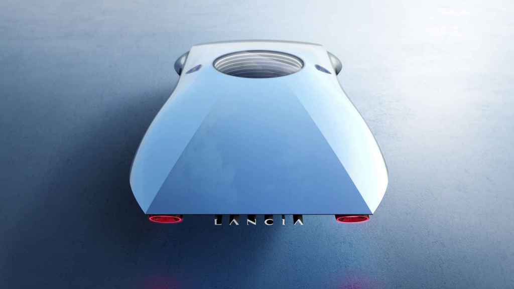 Los faros traseros del Lancia Pu+Ra Zero recuerdan a los del icónico Stratos.