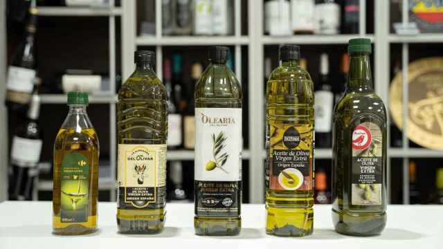 Aceites de oliva de marca blanca