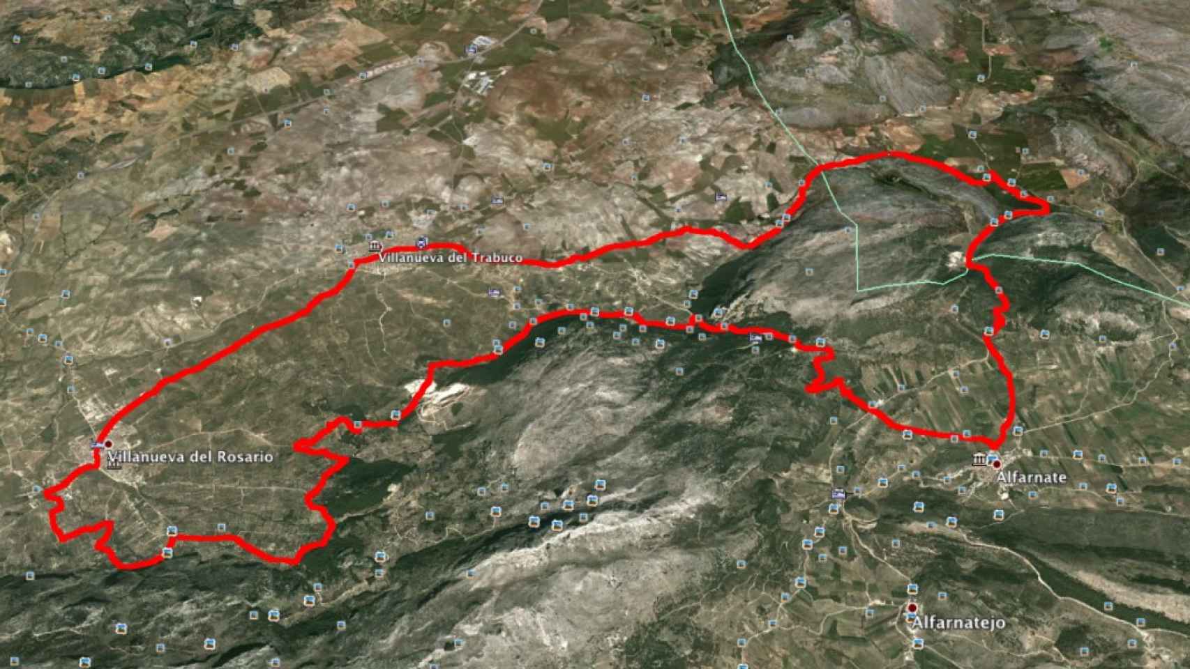 Ruta de las Sierras Penibéticas (Villanueva del Rosario)