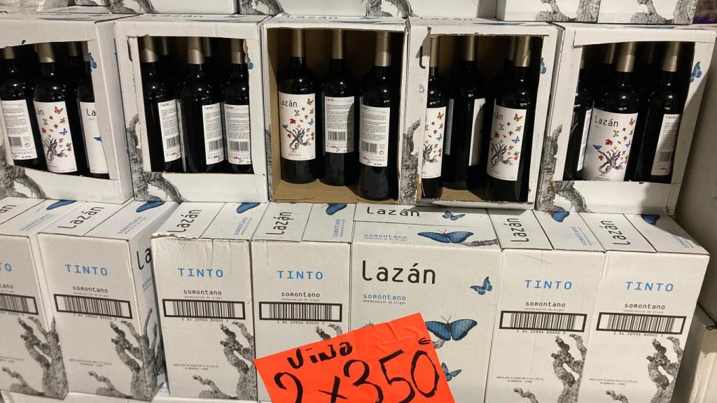 Botellas de vino de La Trastienda.