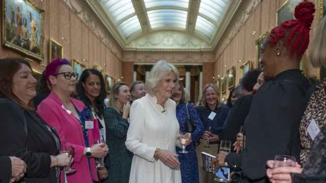 La reina consorte Camilla este pasado martes en Buckingham, donde tuvo lugar el incidente.