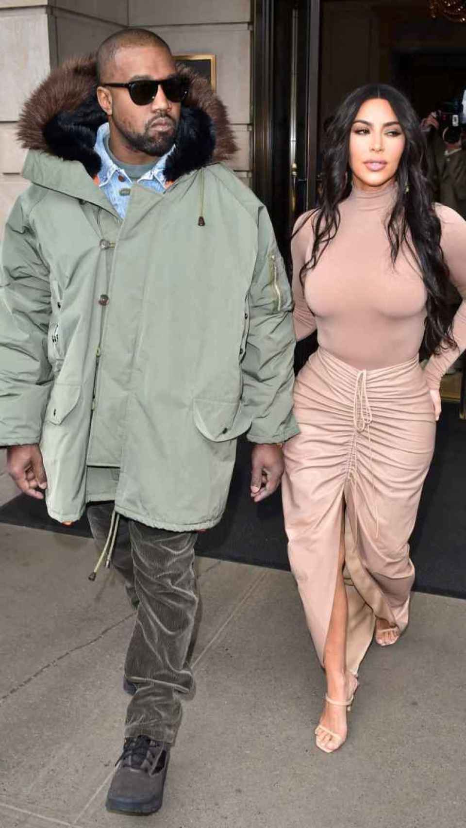 Kim Kardashian y Kanye Werst en una imagen de archivo.