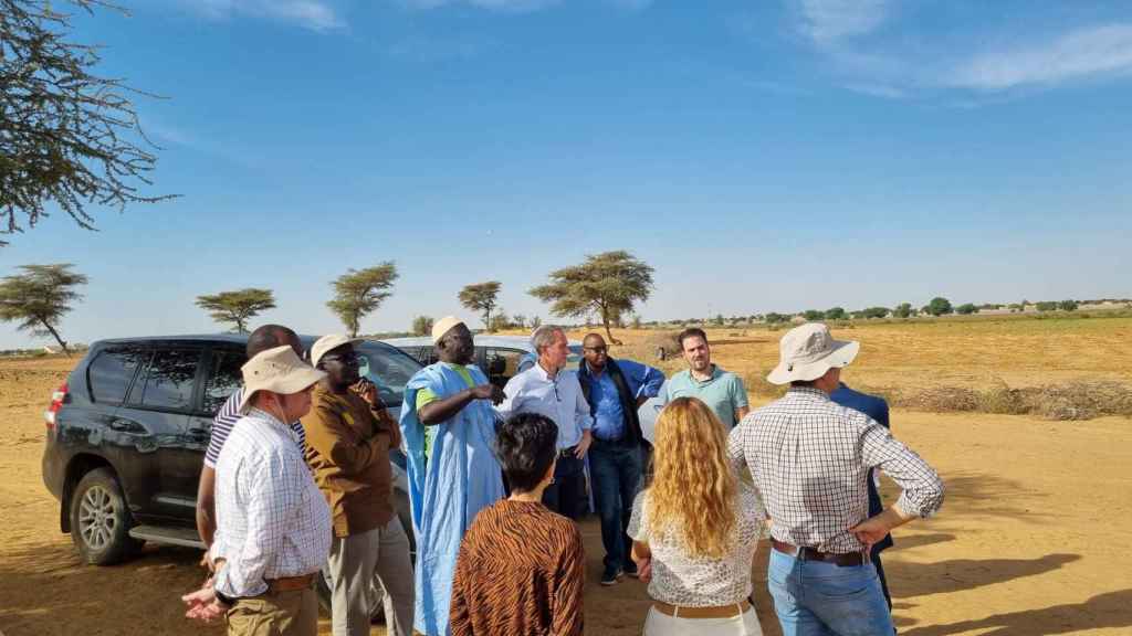 La misión comercial a Mauritania, encaminada a mejorar las cifras de exportación de tecnología agraria.