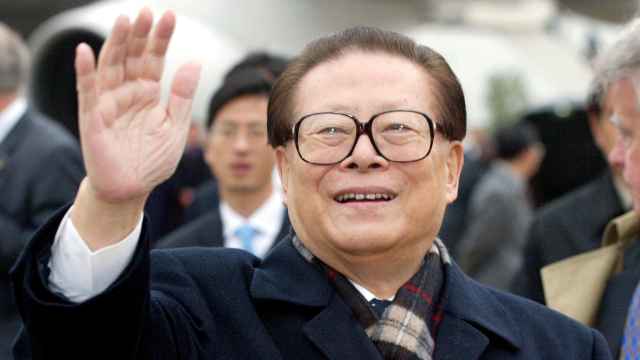 El expresidente de China Jiang Zemin, en una imagen de 2002.