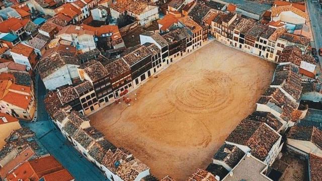 Plaza del coso de Peñafiel