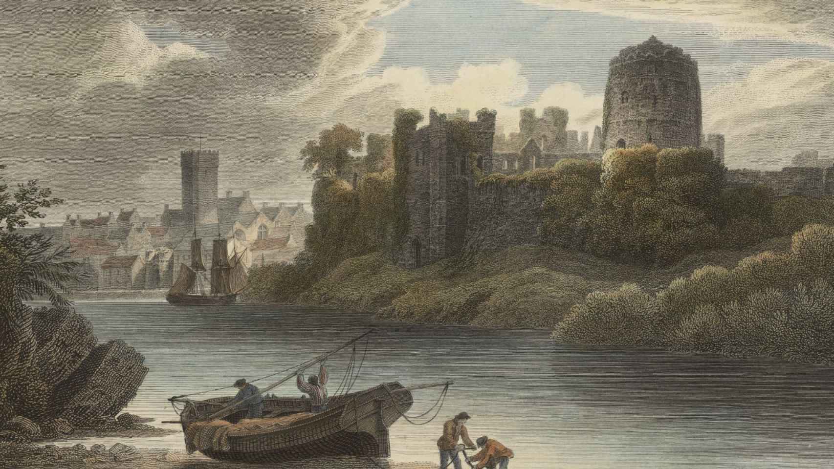 Castillo de Pembroke, lugar de nacimiento de Enrique VII
