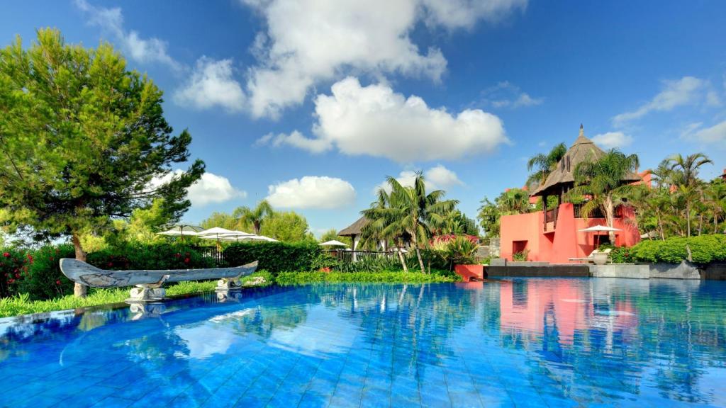 Una de las piscinas del Asia Gardens.