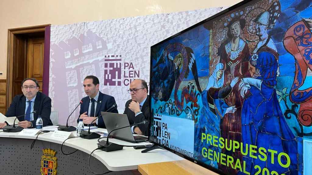 Presentación del borrador del presupuesto de 2023 de Palencia.