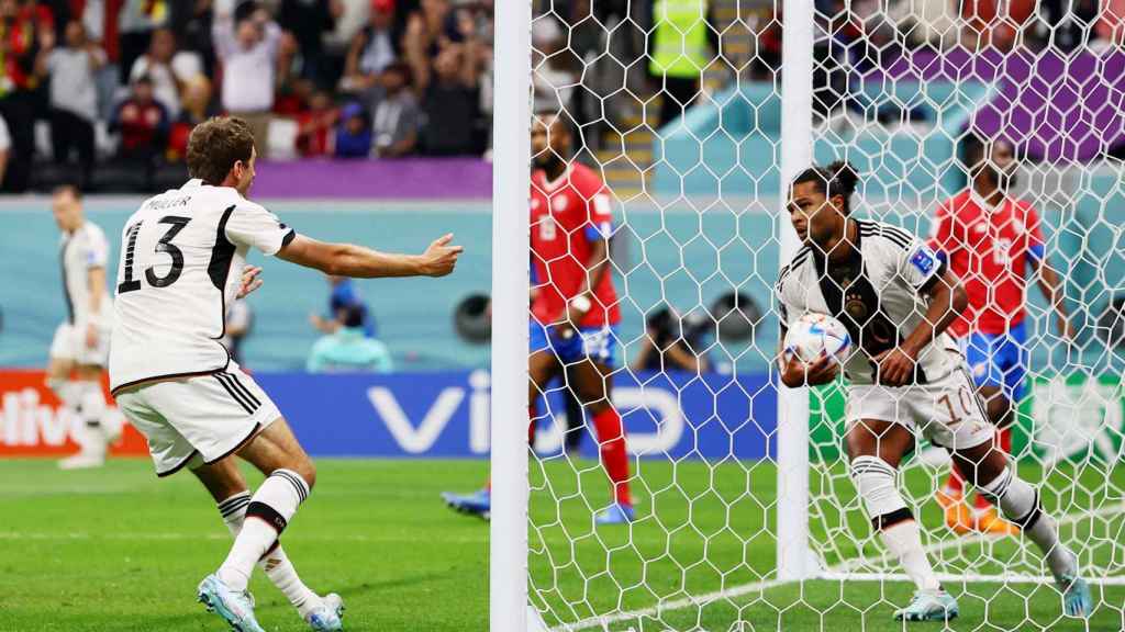 Gnabry marca el primer gol en el Costa Rica - Alemania