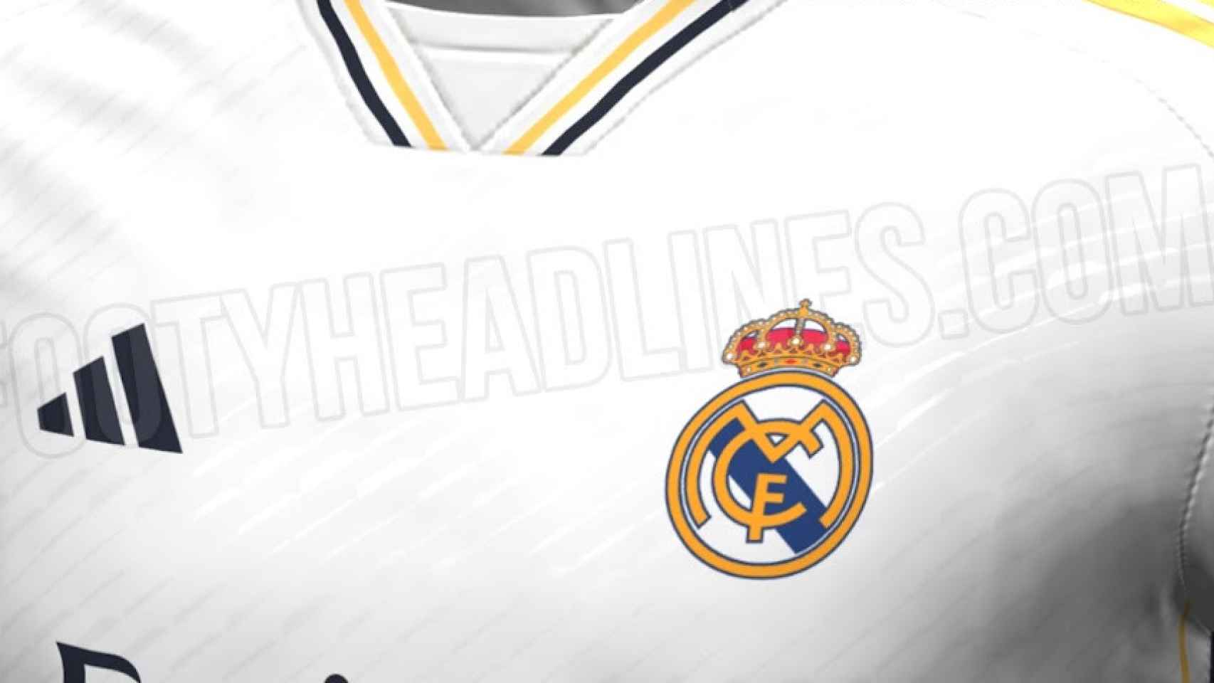 Así será la camiseta del Real Madrid para la temporada 2023/2024