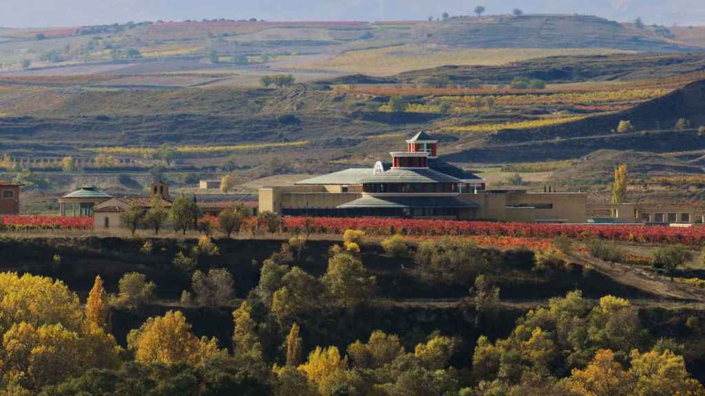 Vista del Museo Vivanco de la Cultura del Vino y Bodegas Vivanco