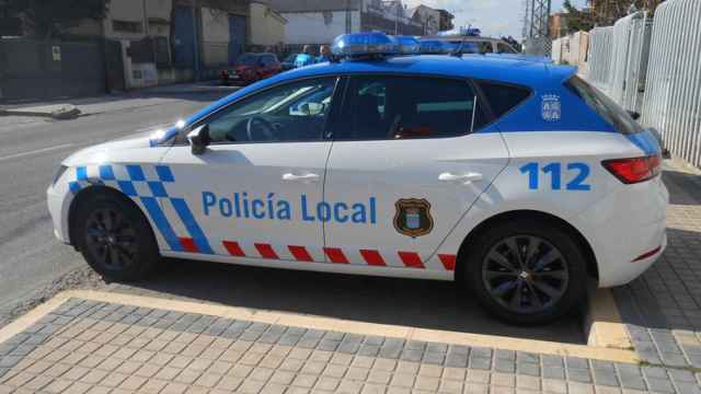 Un vehículo de la Policía Local de Segovia