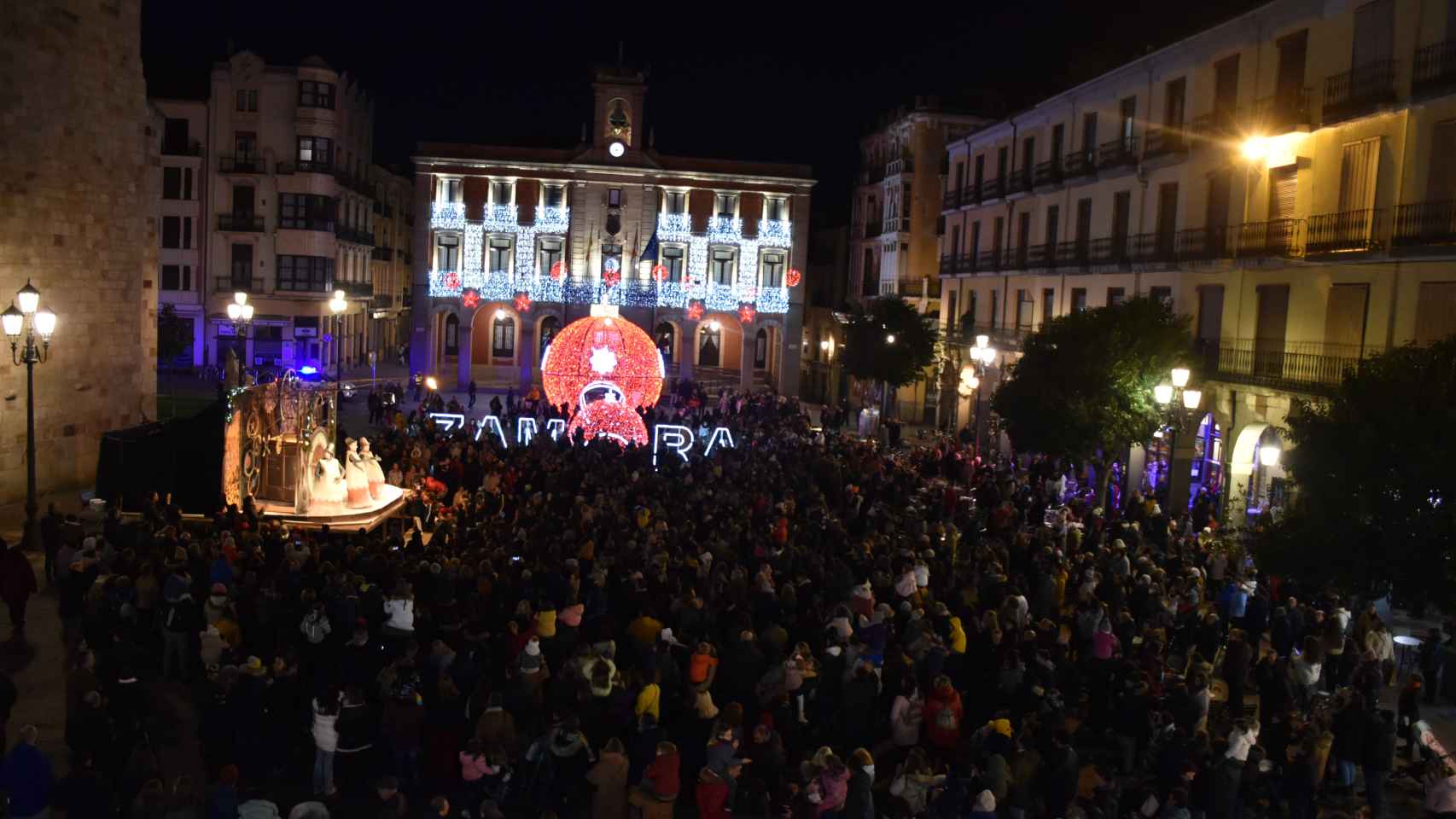 Encendido de las luces de Navidad de Zamora