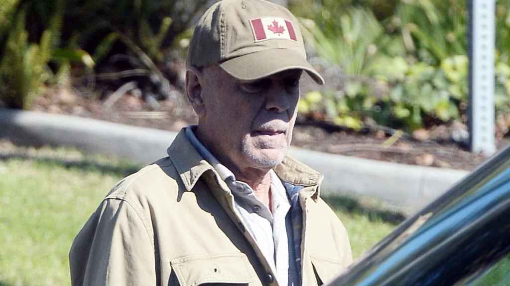 Bruce Willis en una de sus últimas imágenes, en noviembre de 2022.