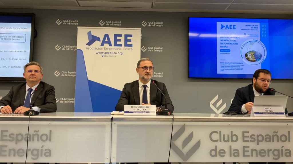 Juan Virgilio Márquez López, director general de AEE (Asociación Empresarial Eólica)