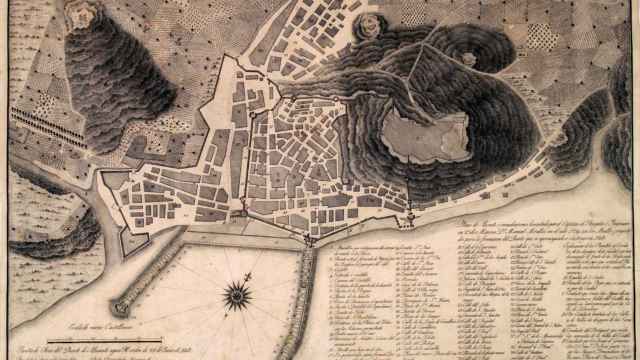 Este plano de 1794 es uno de los que se puede estudiar en el Archivo Municipal de Alicante.