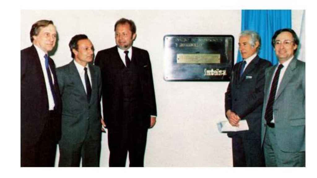 Inauguration Of The R&Amp;D Center In Madrid In 1984.