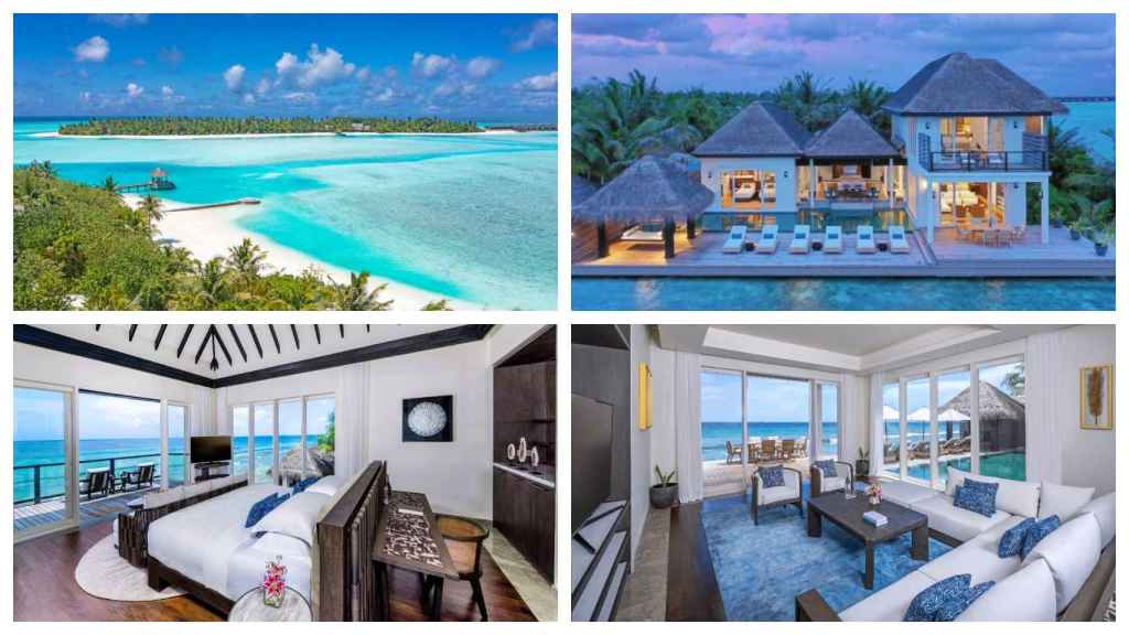 Imágenes del resort Naladhu Private Island en las islas Maldivas.