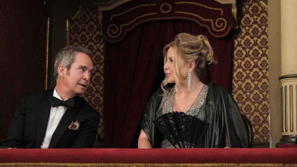 Quentin y Tanya en la ópera