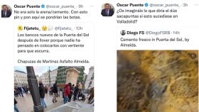 Lluvia de ‘zascas’ a Óscar Puente tras criticar al alcalde de Madrid: “¡Mira cómo tienes Valladolid!”
