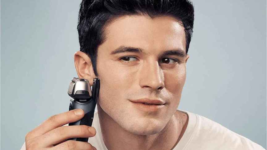 La afeitadora eléctrica Braun para hombre
