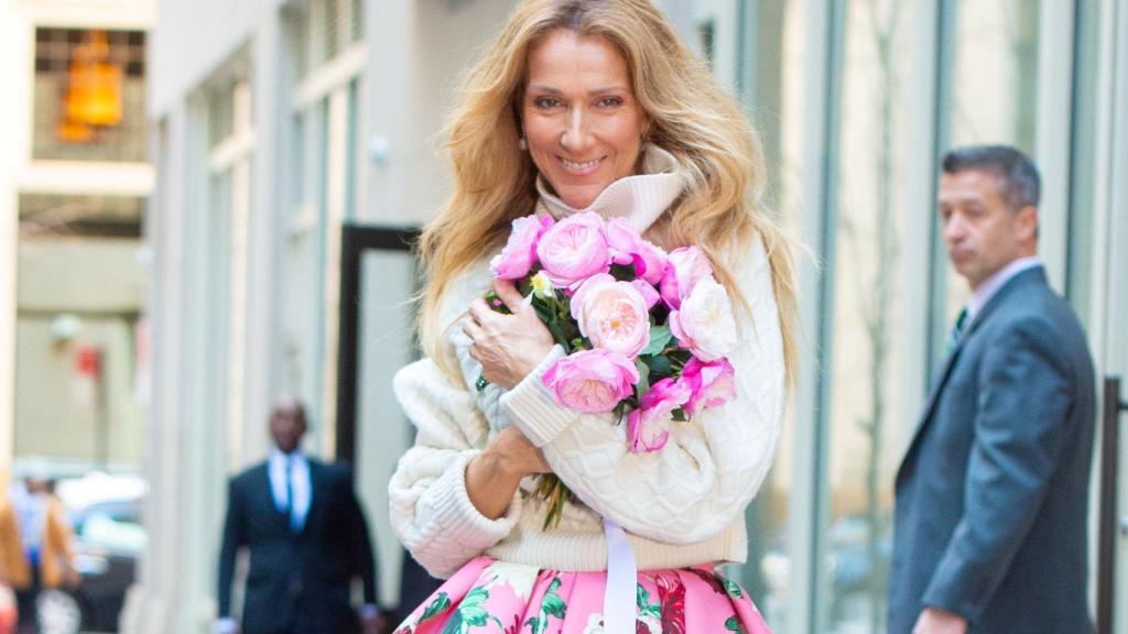 La cantante Céline Dion en Nueva York, en marzo de 2020.