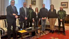Reunión de la presidenta de la Diputación de Palencia con Aspace