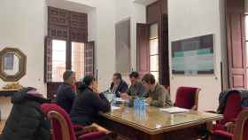 Reunión de la Diputación de Zamora con el Ayuntamiento de Toro