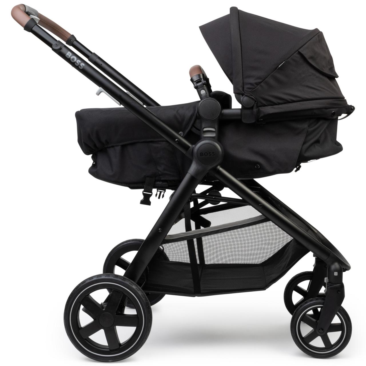 Carrito de bebé y capazo Lona técnica Dior Oblique azul y beige resistente  al agua