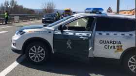 Control de la Guardia Civil de Tráfico de Soria.