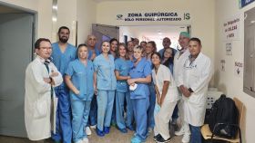 Profesionales de Traumatología del Hospital Santa Bárbara de Puertollano. Foto: JCCM.