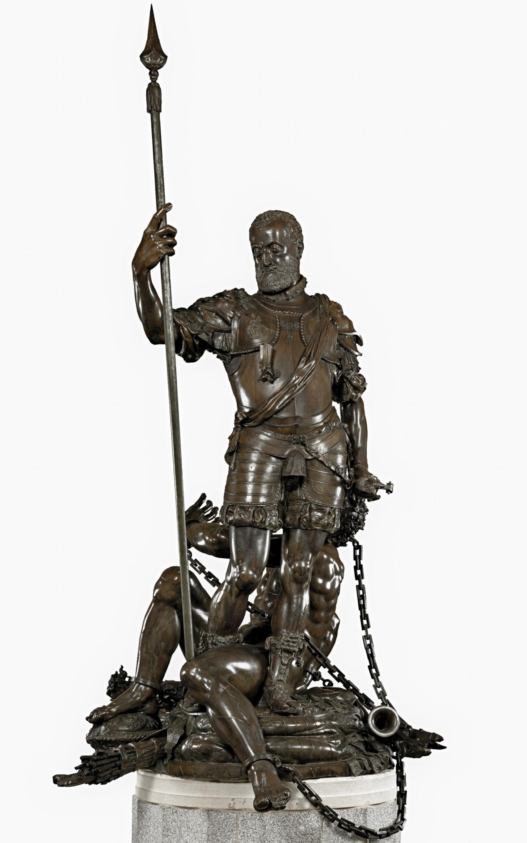 Leone Leoni: 'Carlos V y el Furor', 1551 - 1555.