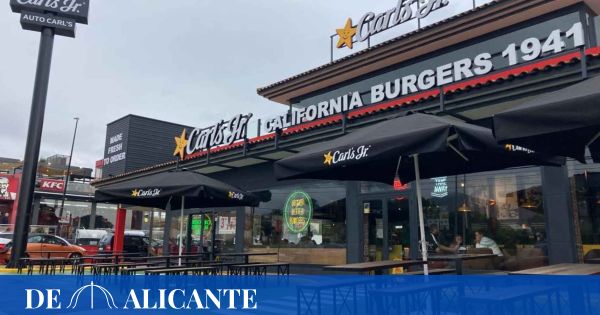 Carl’s Jr. opens its first hamburger restaurant in the province of Alicante in Benidorm