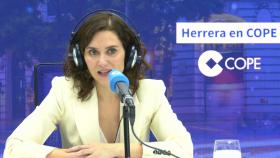Isabel Díaz Ayuso, presidenta de la Comunidad de Madrid, este lunes en COPE.