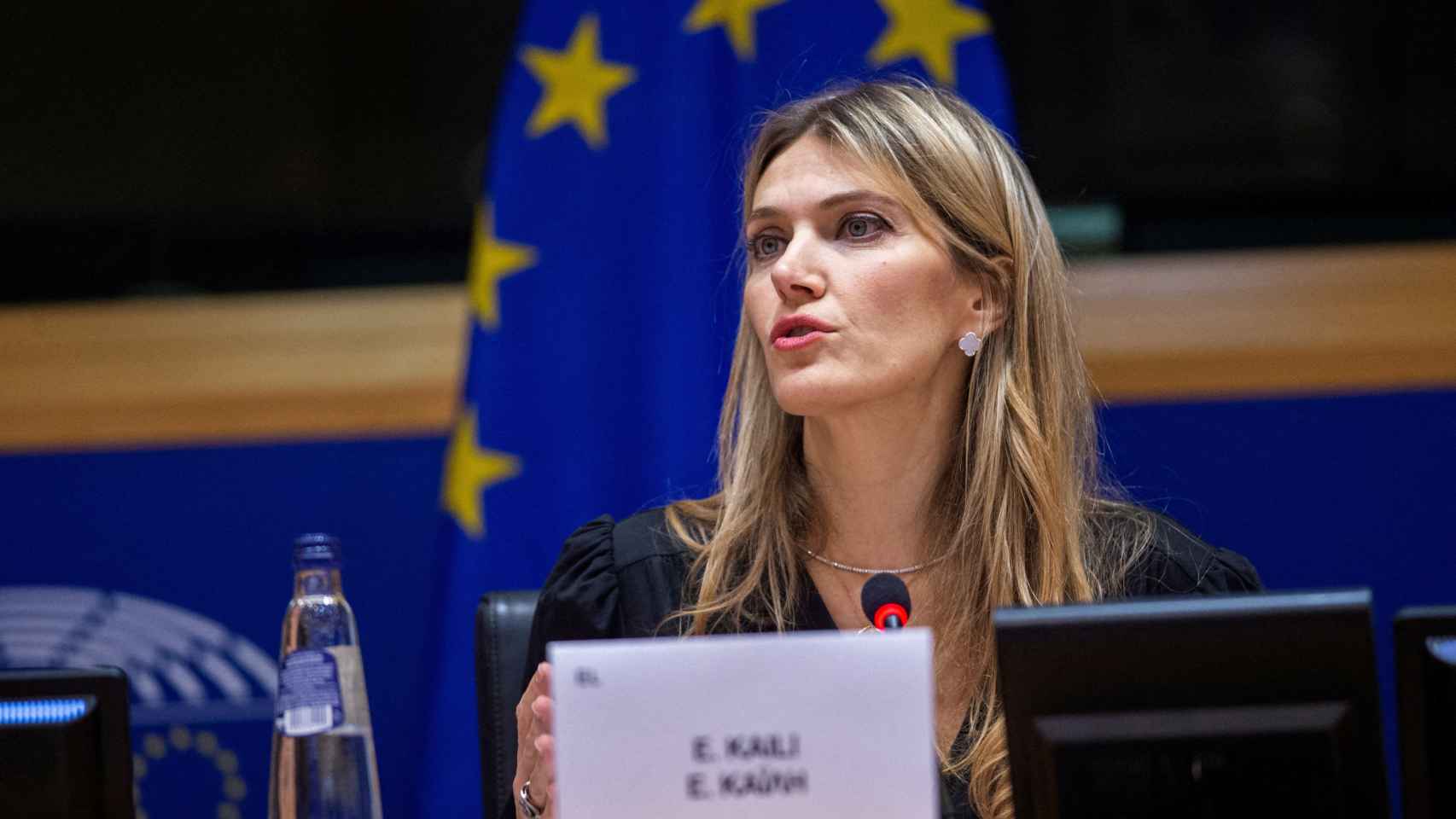 La socialdemócrata griega Eva Kaili, en el centro del escándalo de corrupción, es una de las 14 vicepresidentas del Parlamento Europeo