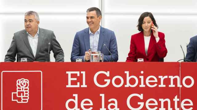 Pedro Sánchez en la Ejecutiva Federal del PSOE.