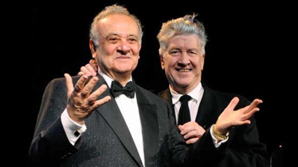 Angelo Badalamenti junto a David Lynch