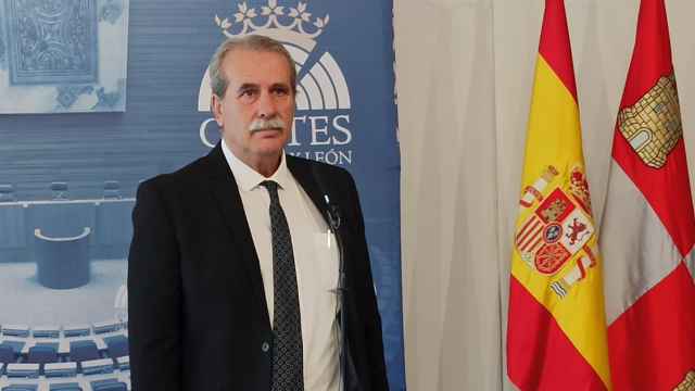 El presidente del Consejo Consultivo, Agustín Sánchez de Vega, este miércoles en las Cortes.