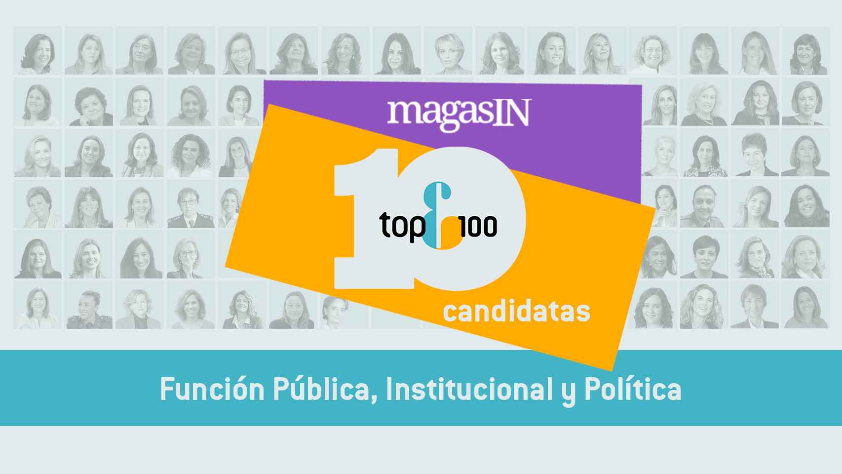 Las candidatas para Función Pública, Institucional y Política a las TOP 100
