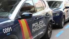 Vehículos de la Policía Nacional en una imagen de archivo.