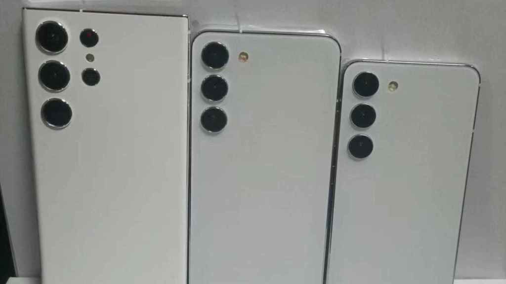 All the Galaxy S23 are filtered at once, this will be the new design of Samsung mobiles
