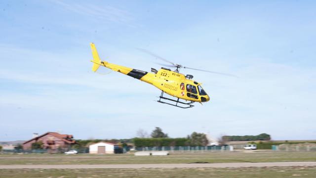 Búsqueda del avión ultraligero en Matilla de los Caños