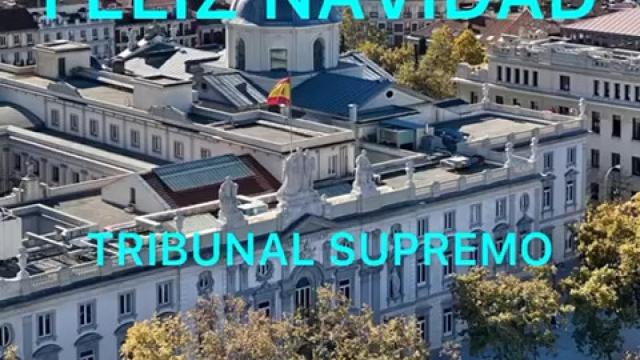 La felicitación navideña de Manuel Marchena que nos muestra los rincones más bellos del Tribunal Supremo