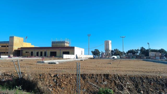 Imagen del estado de la ciudad deportiva del Málaga C. F.