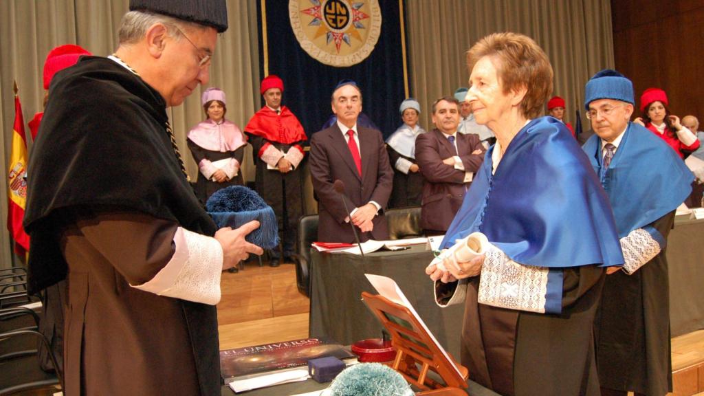 Nombramiento como Doctor Honoris Causa en la UNED.