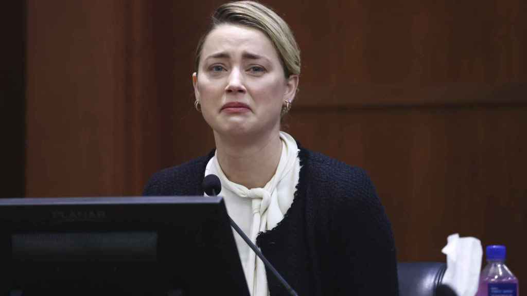 La actriz estadounidense durante el juicio.