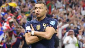 Kylian Mbappé, celebrando un gol con la selección de Francia durante la final del Mundial de Qatar 2022