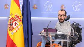 El portavoz de Unidas Podemos en el Congreso de los Diputados, Pablo Echenique.