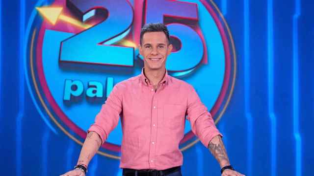 Christian Gálvez está al frente de '25 palabras' cada tarde en Telecinco